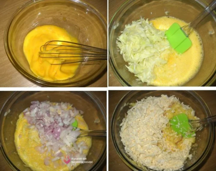 colaj 1 amestecarea ingredientelor pentru budinca