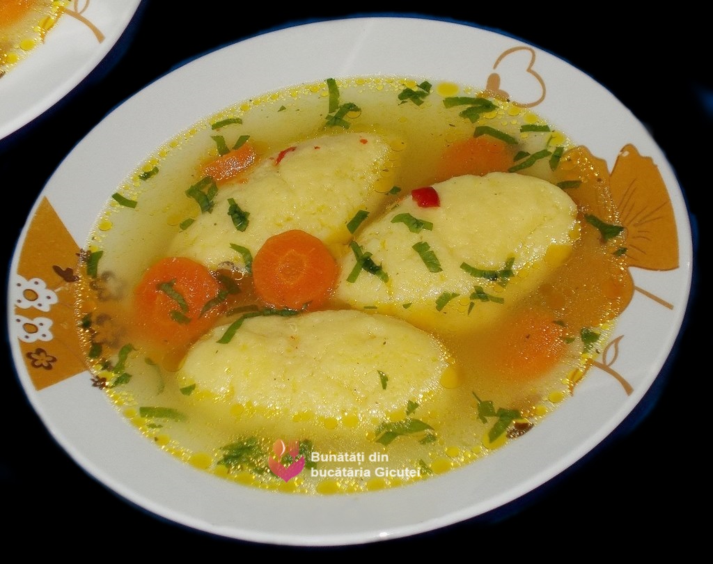 Supa De Pasare Cu Galuste Buc t ria Gicu ei