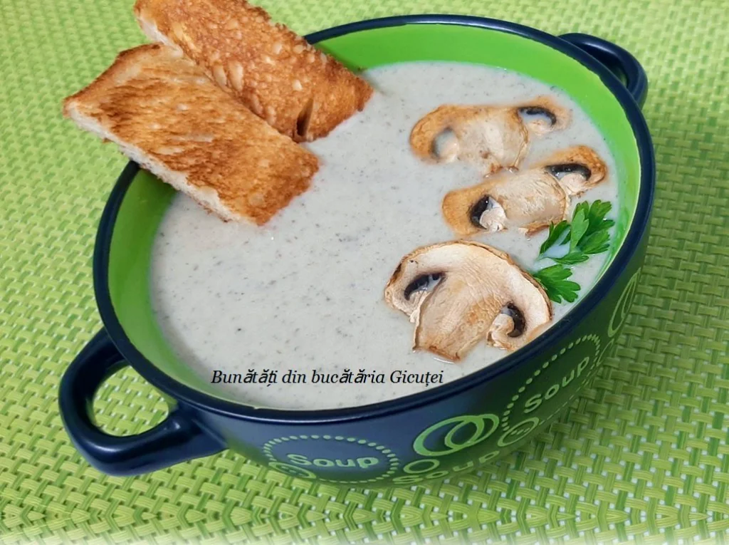 bolul cu supa crema de ciuperci