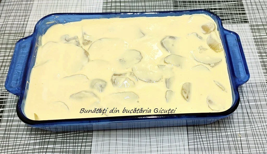 tava cu cartofii frantuzesti