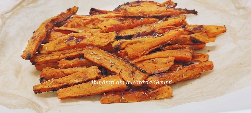 cartofii dulci gata copti