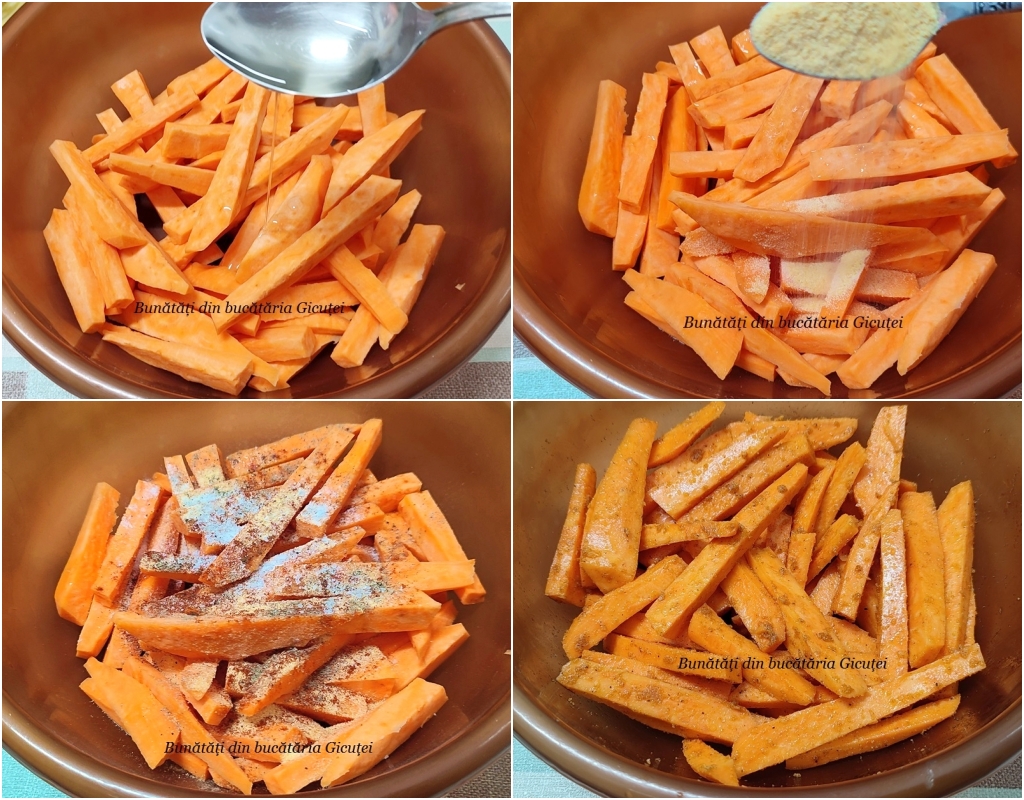 condimentarea cartofilor dulci