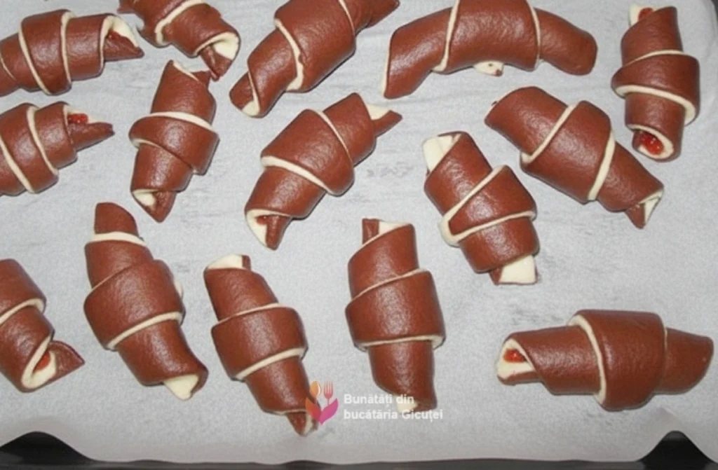 cornurile asezate in tava