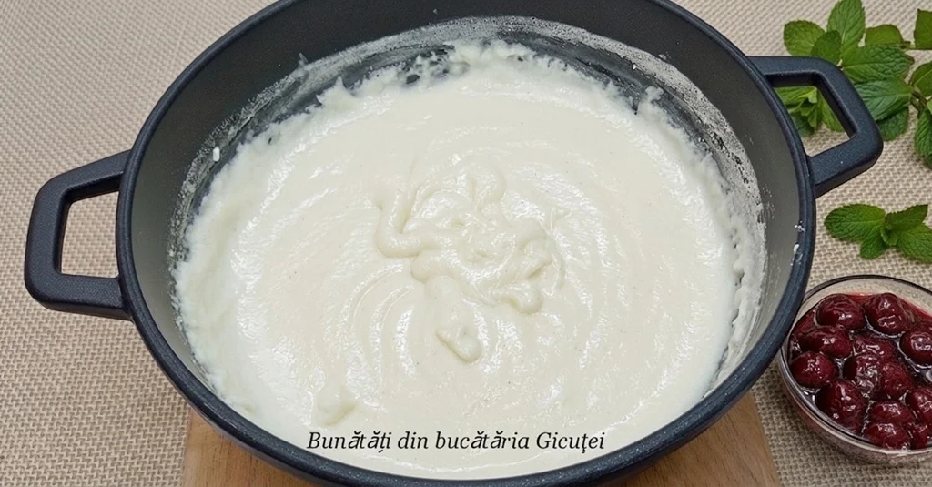 cratita cu grisul cu lapte