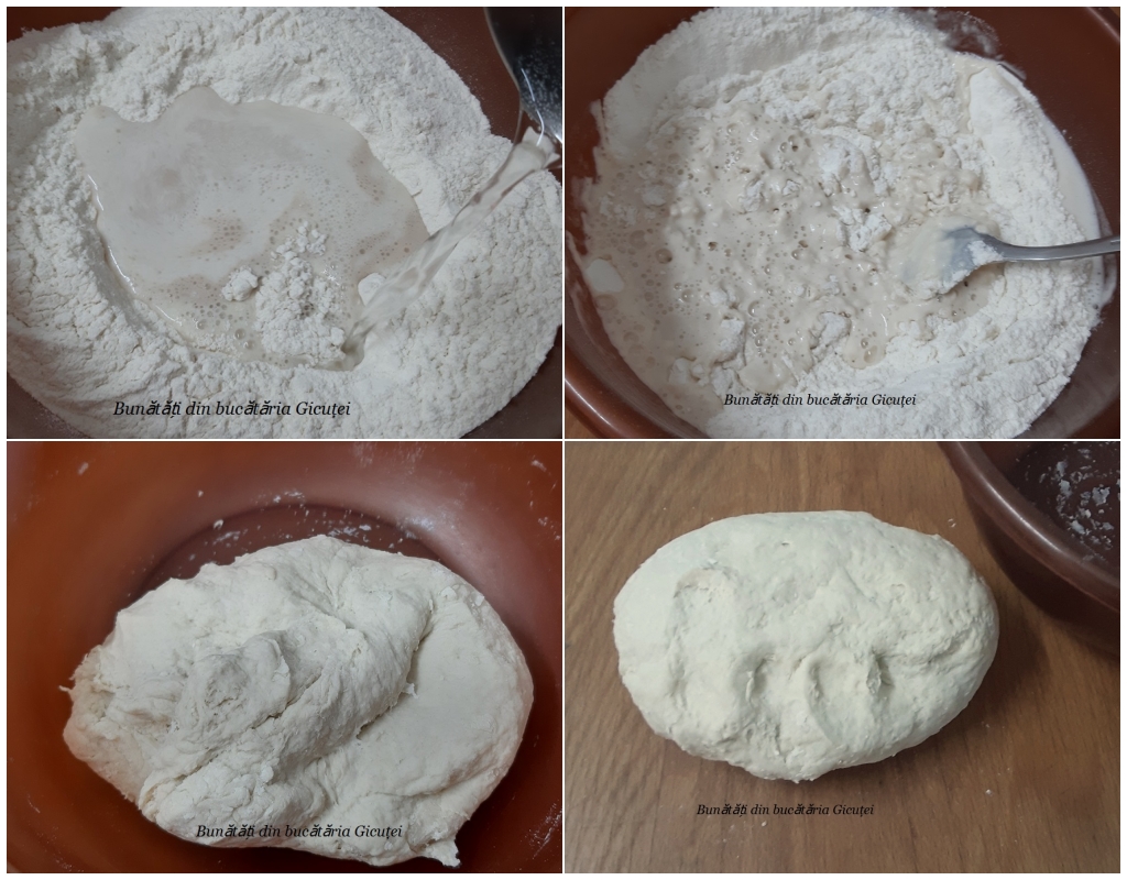 cum amestecam ingredientele pentru pizza