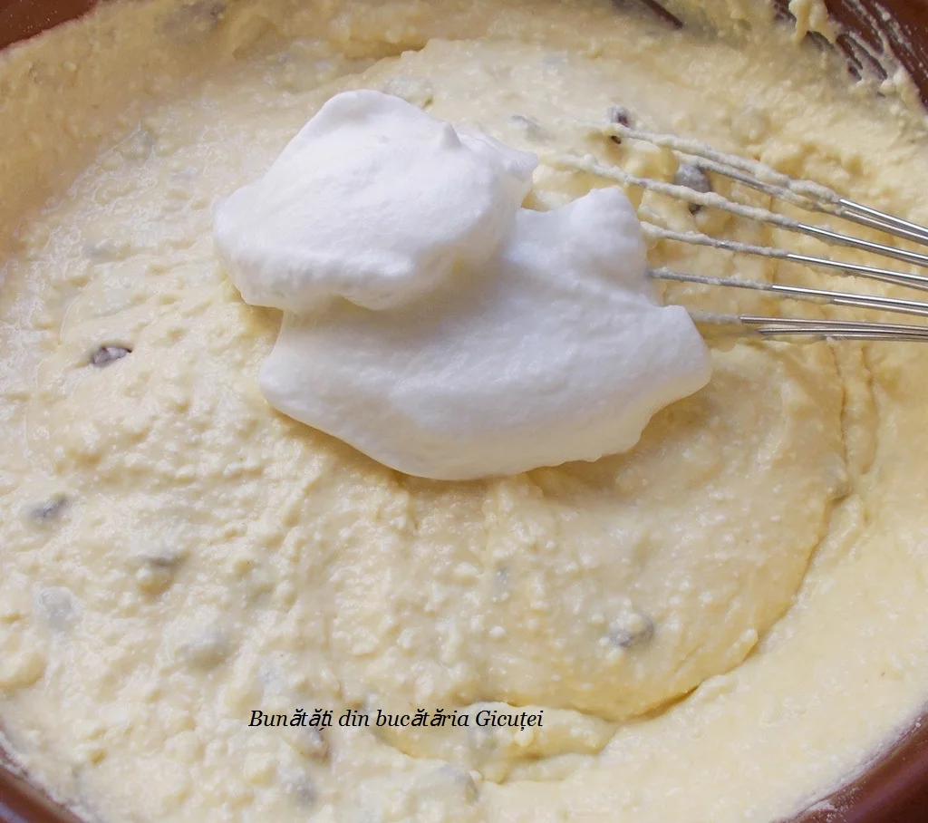 incorporare albusuri