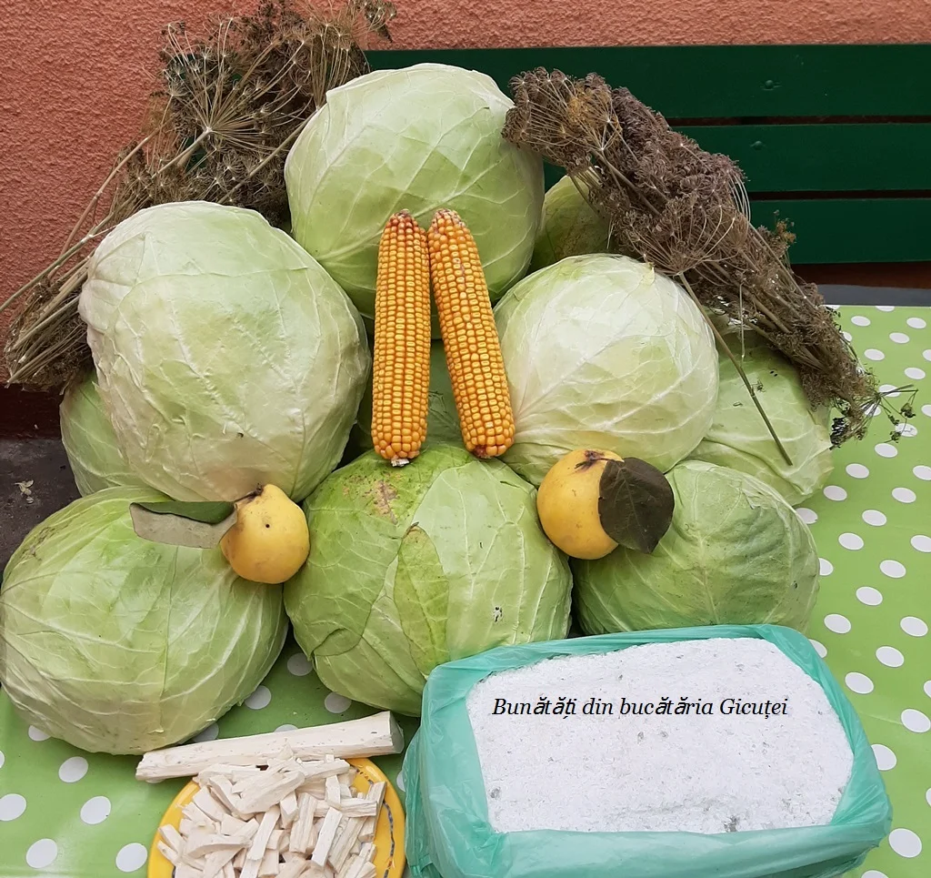 ingrediente varza murata pentru iarna