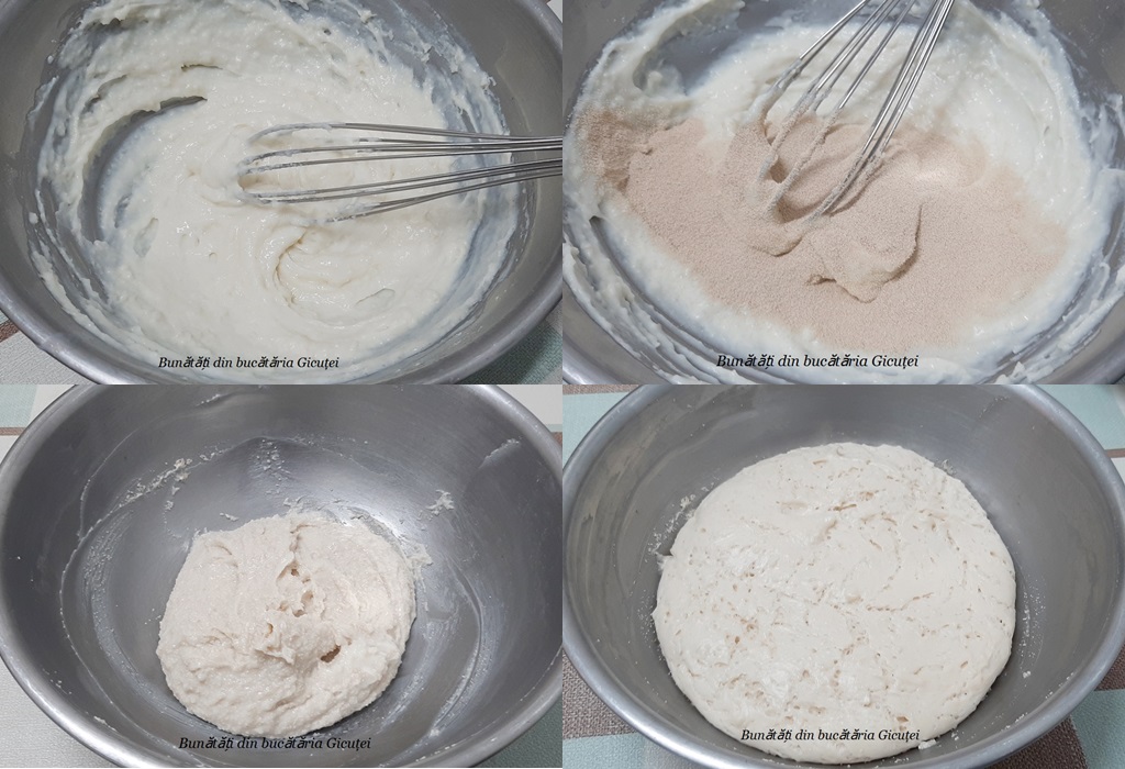 oparire faina si adaugare drojdie