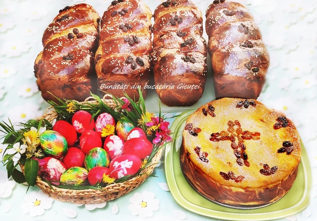 oua-vopsite-in-servetele-si-cozonac-cu-aluat-oparit