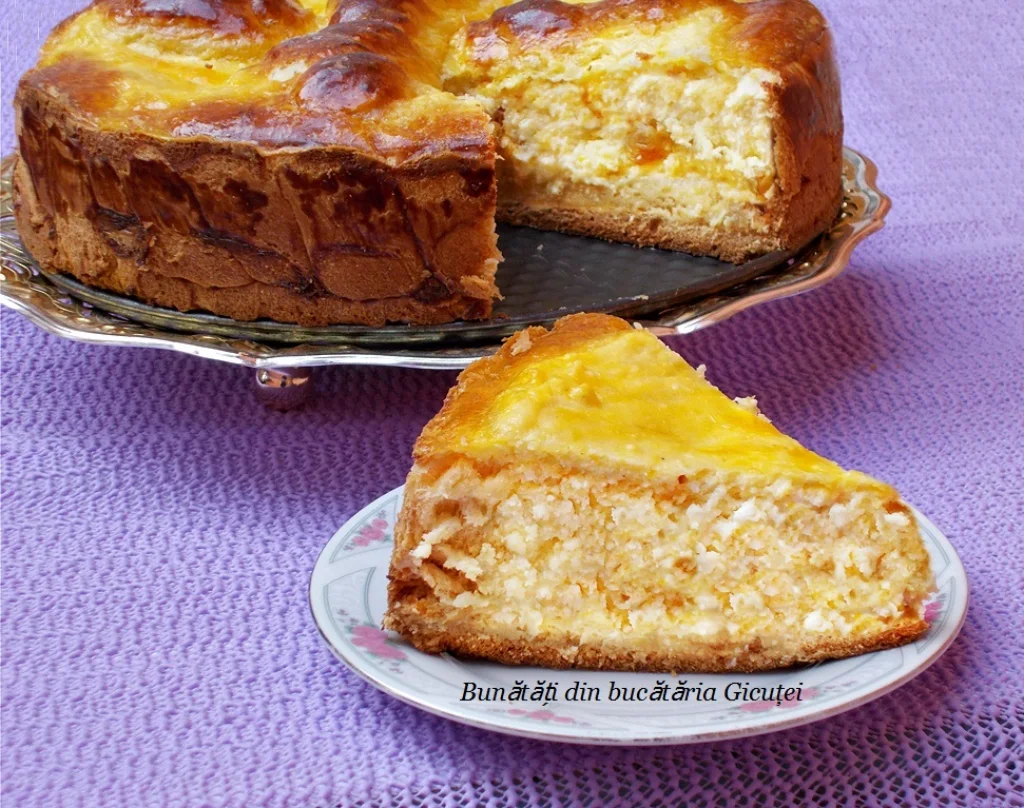 pasca cu branza dulce reteta traditionala