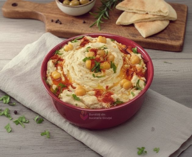 pasta de naut hummus