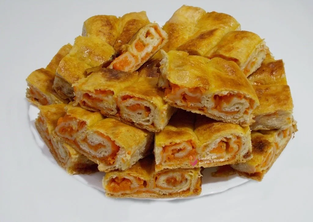 platou placinte cu dovleac