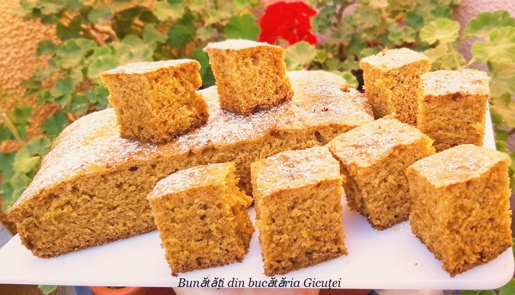 prezentare prajitura cu morcovi