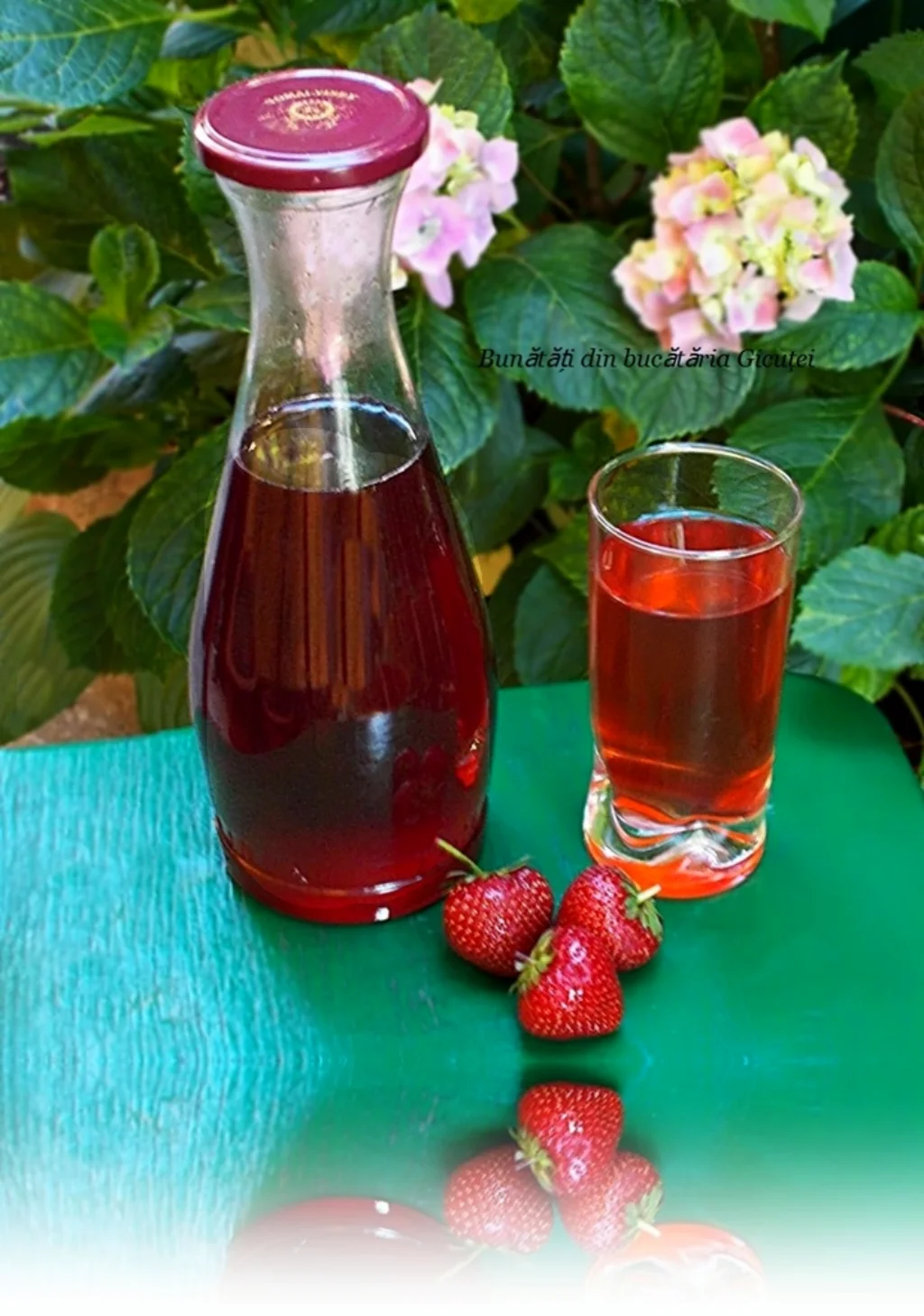 sirop de capsuni