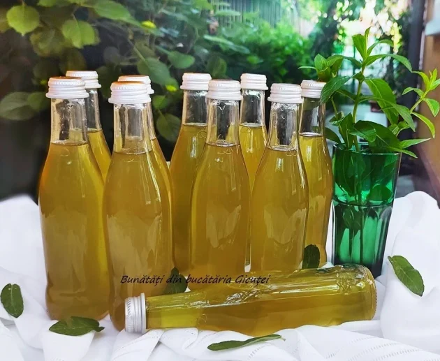 sirop de menta