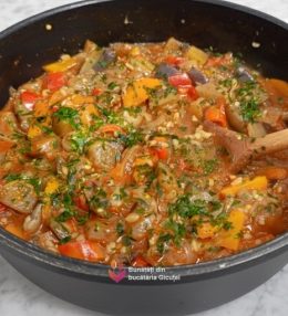 Ghiveci de legume cu orez