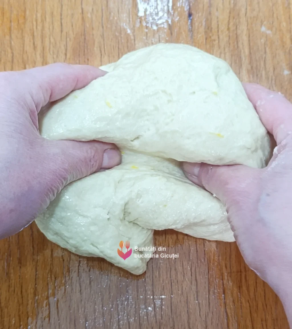incorporarea uleiului in aluatul pufos