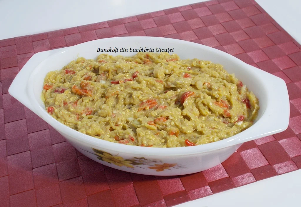 salata de vinete si ardei copti
